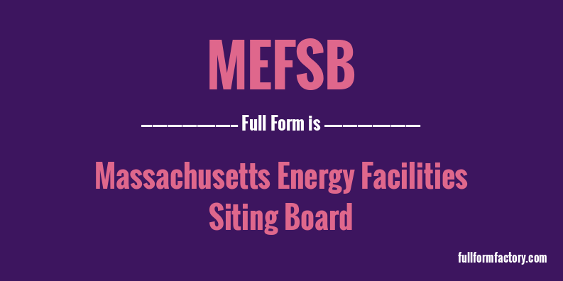 mefsb-full-form