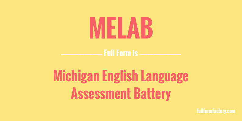 melab-full-form