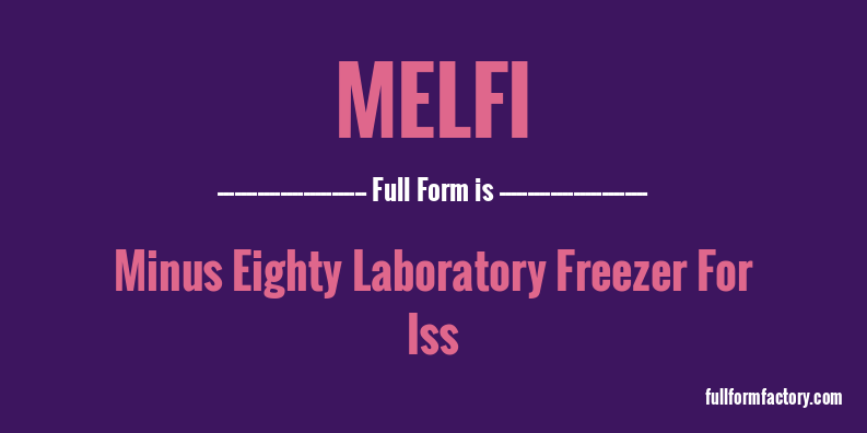 melfi-full-form