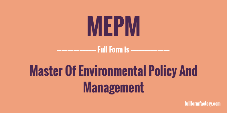 mepm-full-form