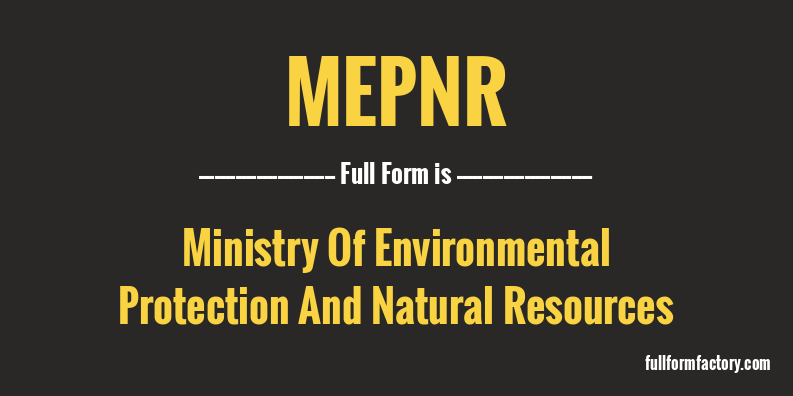 mepnr-full-form