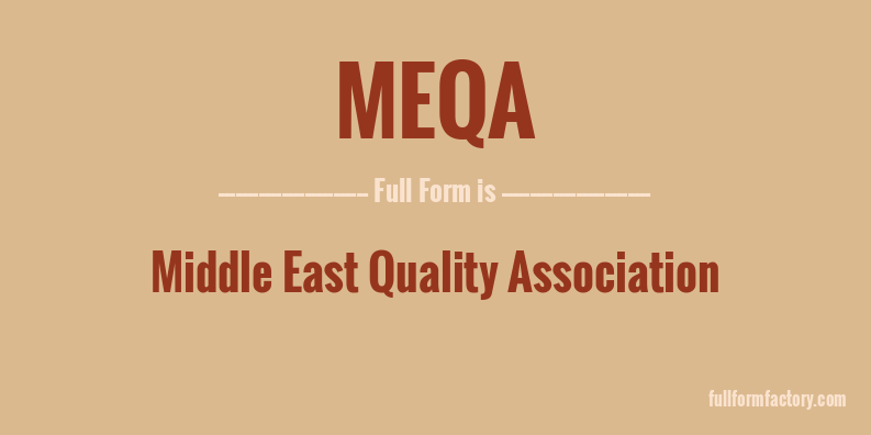 meqa-full-form