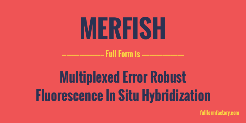 merfish-full-form