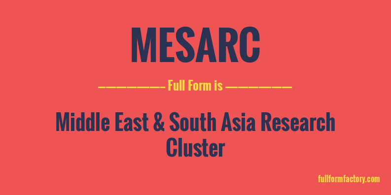 mesarc-full-form