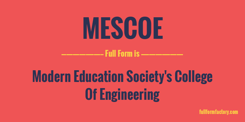 mescoe-full-form