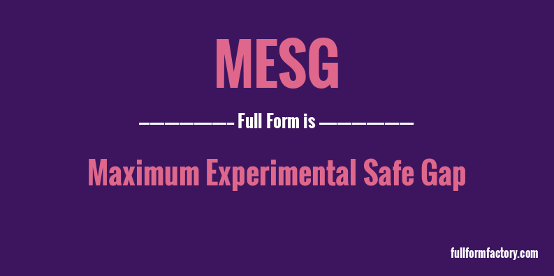 mesg-full-form