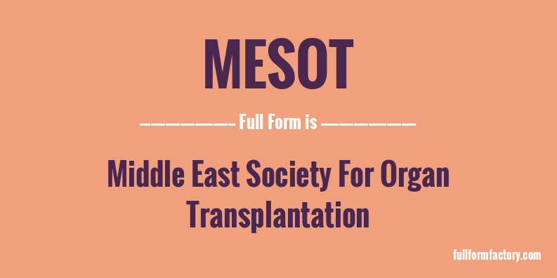 mesot-full-form