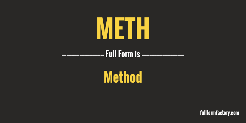 meth-full-form