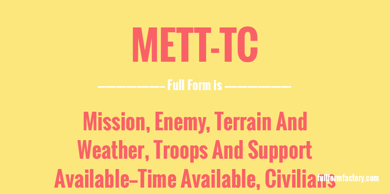 mett-tc-full-form