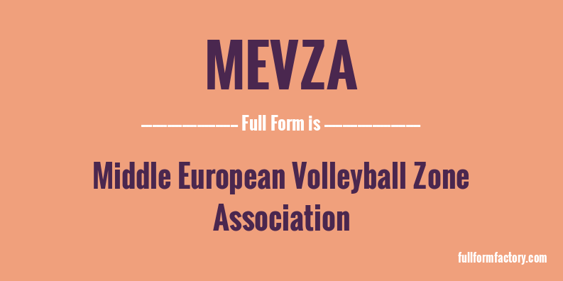 mevza-full-form