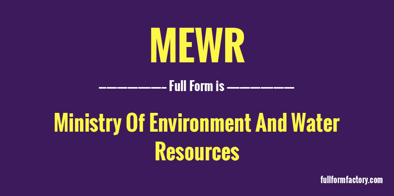 mewr-full-form
