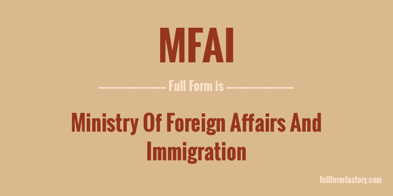 mfai-full-form