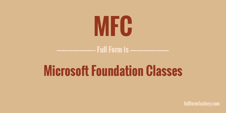 mfc-full-form