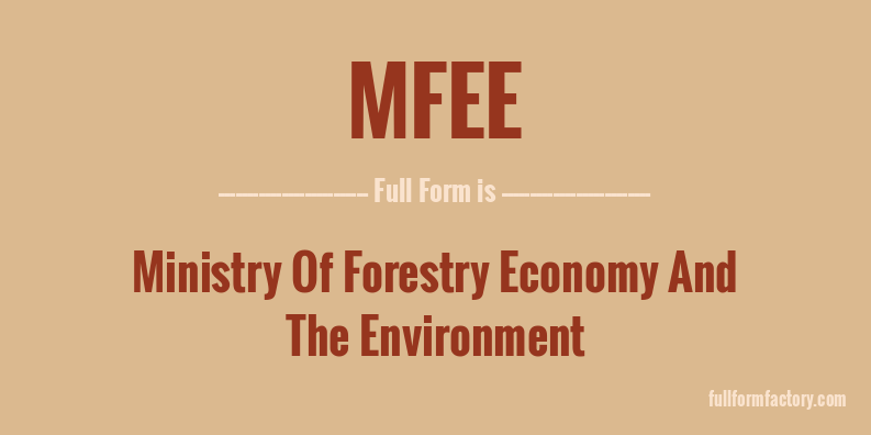mfee-full-form