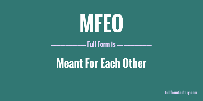 mfeo-full-form