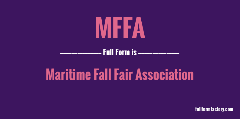 mffa-full-form