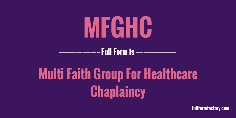 mfghc-full-form