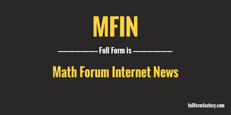 mfin-full-form