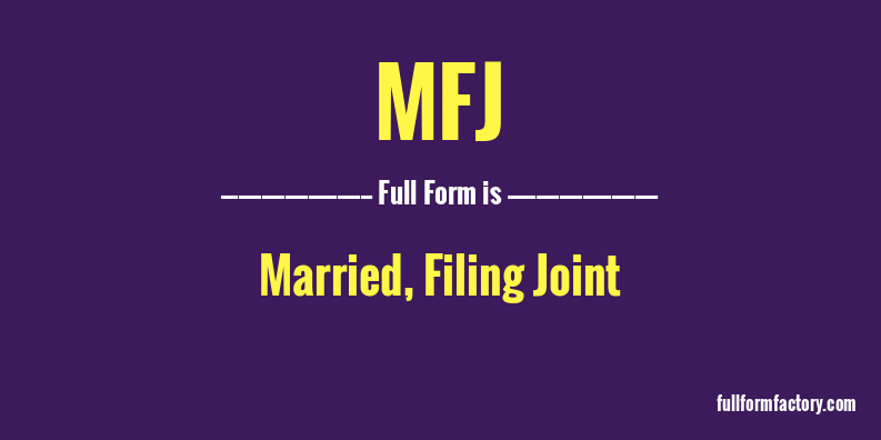 mfj-full-form