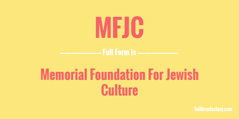 mfjc-full-form
