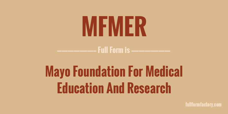mfmer-full-form