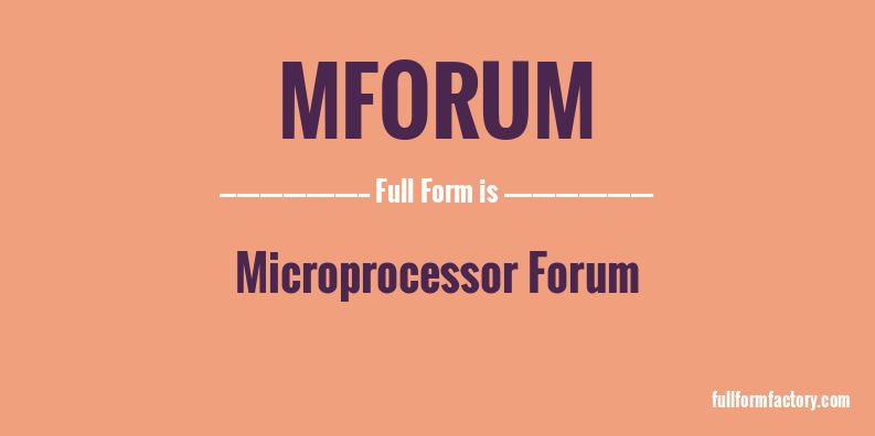 mforum-full-form