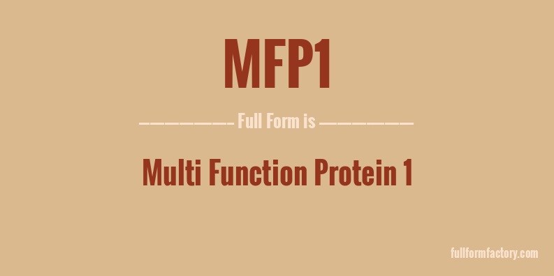 mfp1-full-form