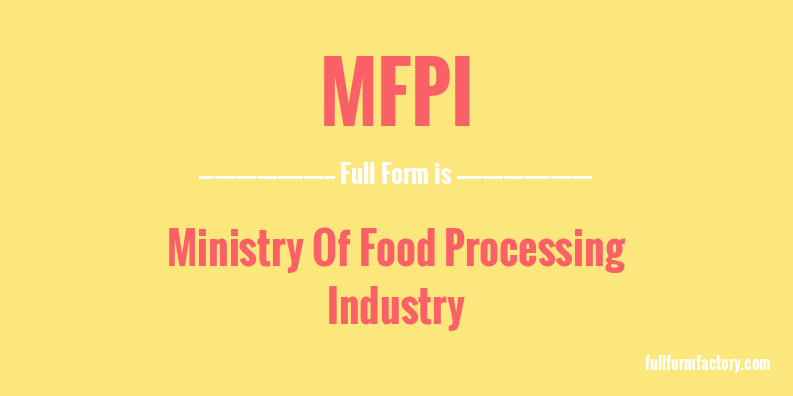 mfpi-full-form