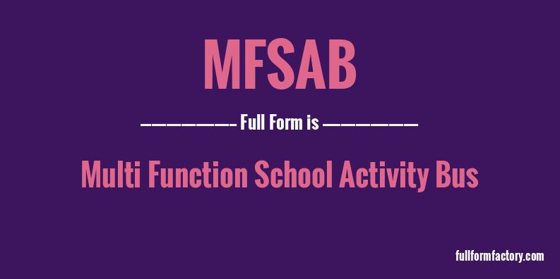 mfsab-full-form