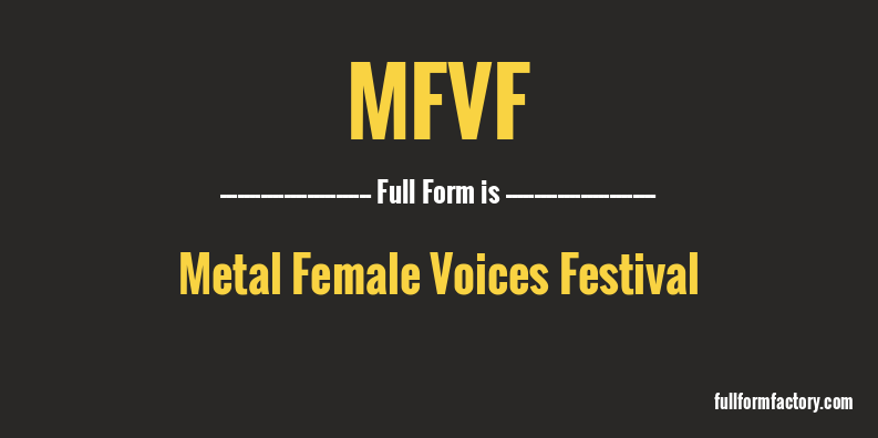 mfvf-full-form