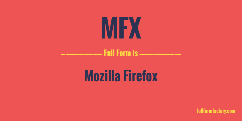 mfx-full-form