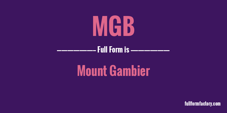 mgb-full-form