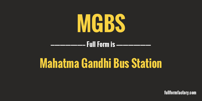 mgbs-full-form