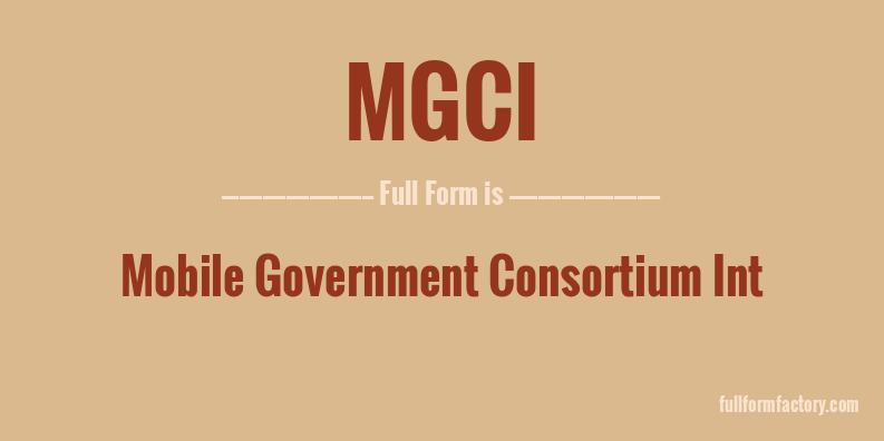 mgci-full-form