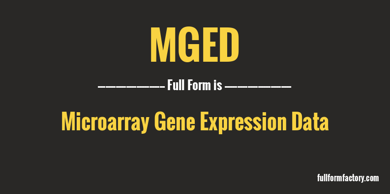mged-full-form