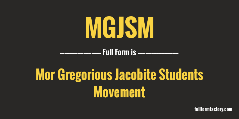 mgjsm-full-form