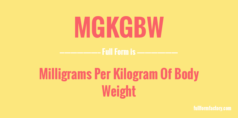 mgkgbw-full-form
