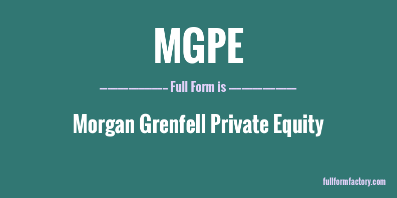 mgpe-full-form