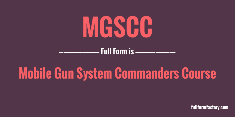 mgscc-full-form