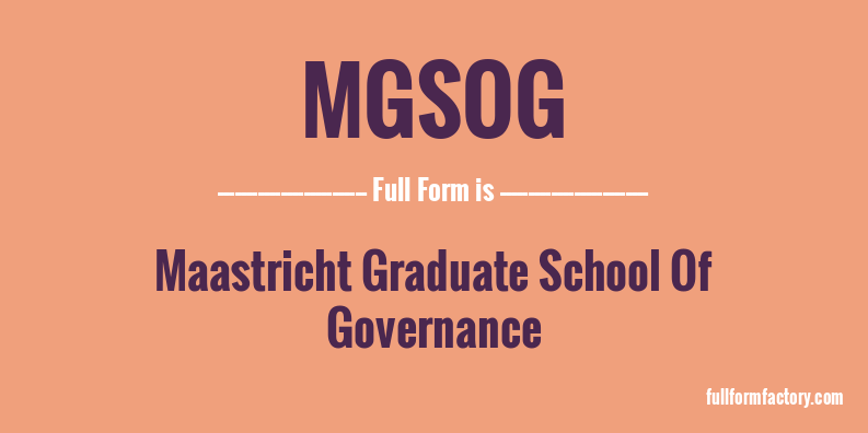mgsog-full-form