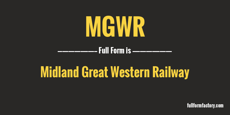 mgwr-full-form