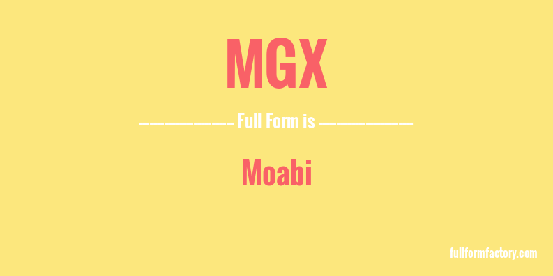 mgx-full-form