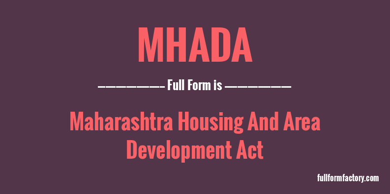 mhada-full-form