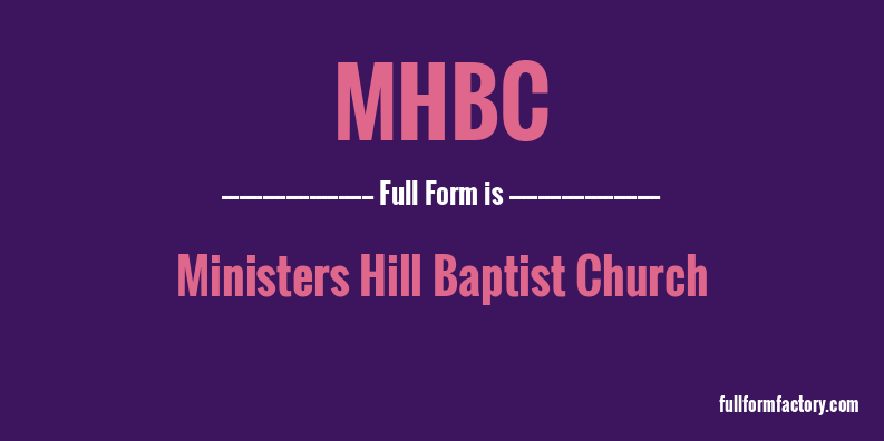 mhbc-full-form