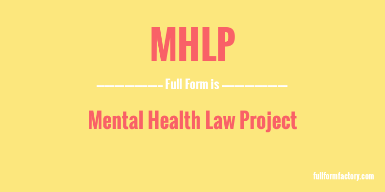 mhlp-full-form