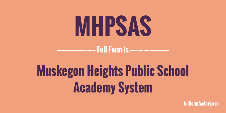 mhpsas-full-form