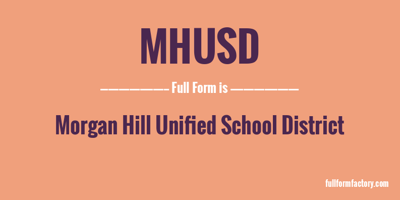 mhusd-full-form