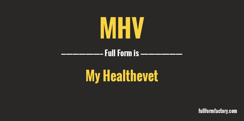 mhv-full-form