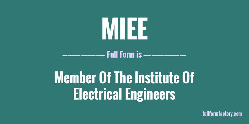 miee-full-form