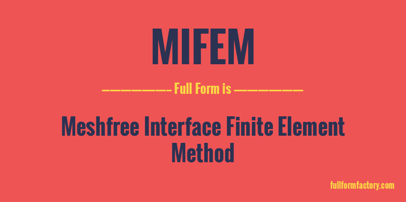 mifem-full-form